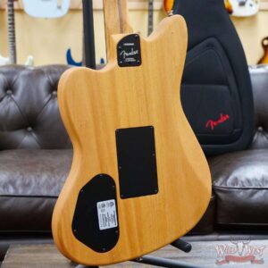 Fender American Acoustasonic Jazzmaster Ebony Fingerboard Tobacco Sunburst - Image 11