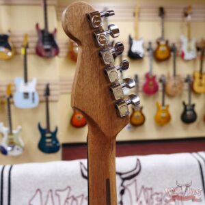 Fender American Acoustasonic Jazzmaster Ebony Fingerboard Arctic White - Image 10
