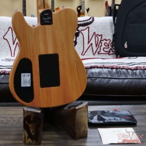 Fender American Acoustasonic Telecaster Ebony Fingerboard Pink Paisley 5.30 LBS US221521A - Image 11