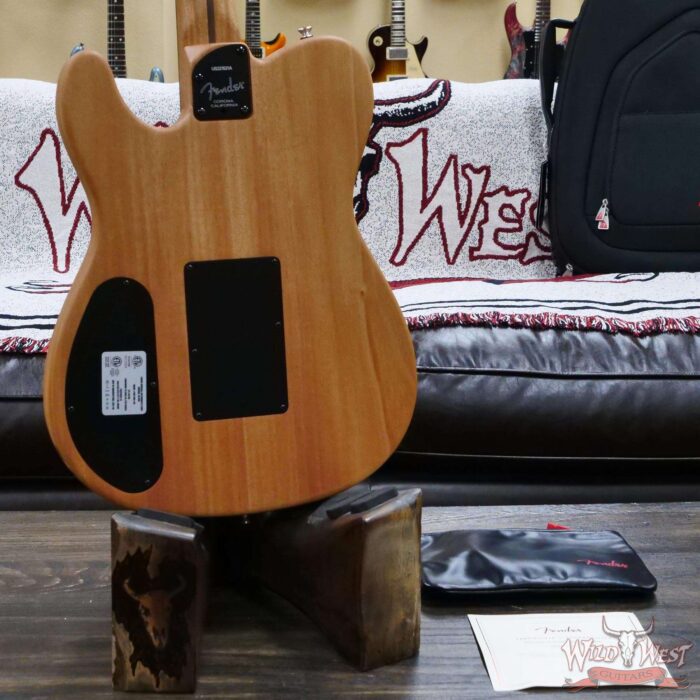 Fender American Acoustasonic Telecaster Ebony Fingerboard Pink Paisley 5.30 LBS US221521A - Image 11