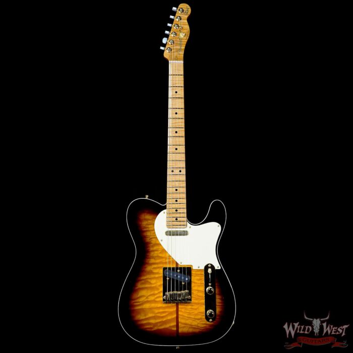 Fender Custom Shop Artist Series Merle Haggard Telecaster 2-Color Sunburst 7.30 LBS - Image 3