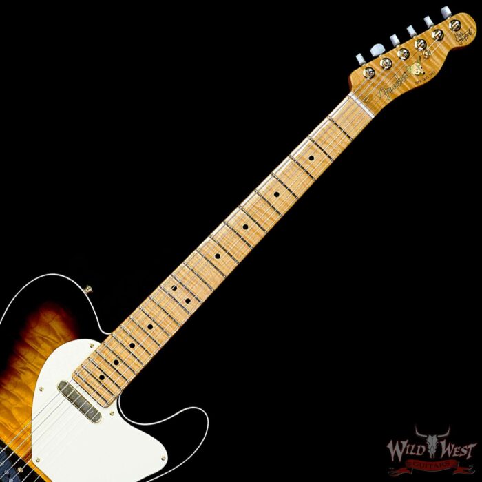 Fender Custom Shop Artist Series Merle Haggard Telecaster 2-Color Sunburst 7.30 LBS - Image 4