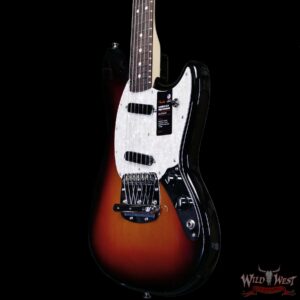 Fender American Performer Mustang Rosewood Fingerboard 3-Color Sunburst 7.30 LBS - Image 2