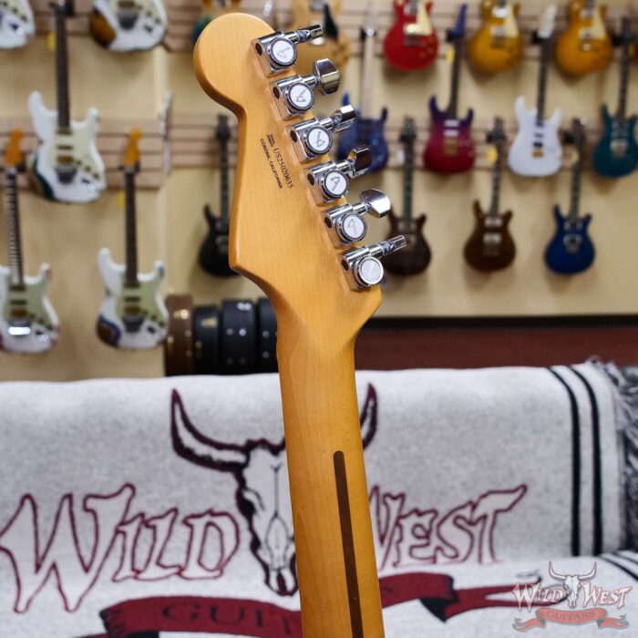 Fender American Ultra Luxe Vintage ‘50s Stratocaster Ash Body Maple Fingerboard White Blonde 8.1 lbs - Image 11