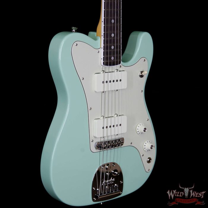 Fender USA Limited Edition Parallel Universe Jazz Telecaster Rosewood Fretboard Surf Green - Image 4
