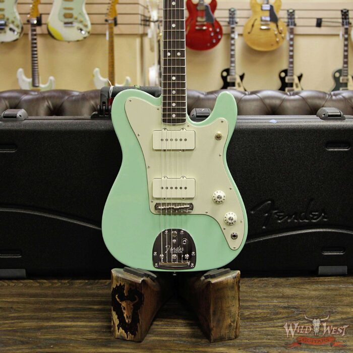 Fender USA Limited Edition Parallel Universe Jazz Telecaster Rosewood Fretboard Surf Green - Image 10