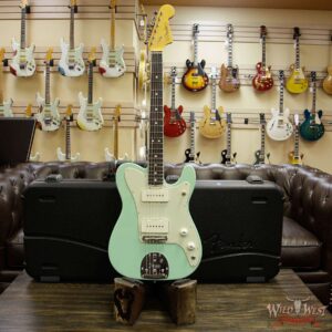 Fender USA Limited Edition Parallel Universe Jazz Telecaster Rosewood Fretboard Surf Green - Image 11