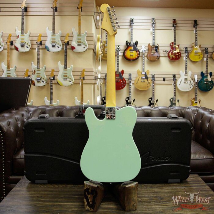 Fender USA Limited Edition Parallel Universe Jazz Telecaster Rosewood Fretboard Surf Green - Image 15