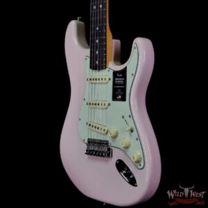 Fender American Original ‘60s Stratocaster Rosewood Fingerboard Shell Pink - Image 2