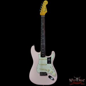 Fender American Original ‘60s Stratocaster Rosewood Fingerboard Shell Pink - Image 3