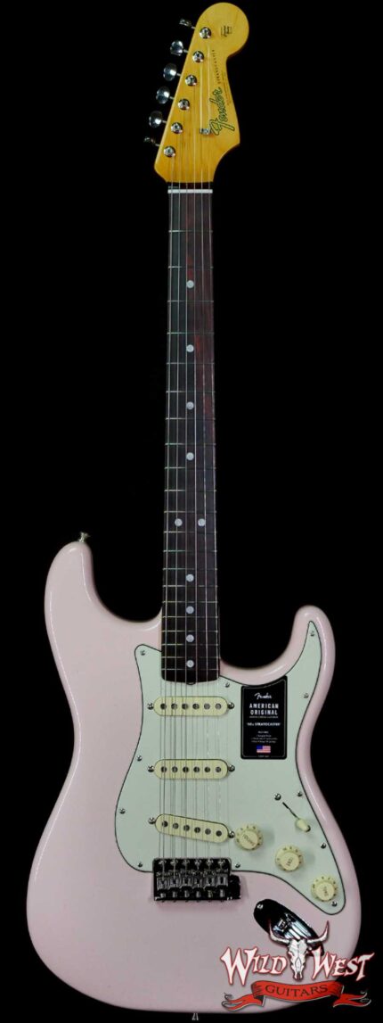 Fender American Original ‘60s Stratocaster Rosewood Fingerboard Shell Pink