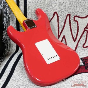 Fender American Vintage II 1961 Stratocaster Rosewood Fingerboard Fiesta Red - Image 9