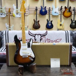 Fender American Vintage II 1957 Stratocaster Maple Neck 2-Color Sunburst 7.65 LBS - Image 4