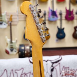 2025 Fender American Vintage II 1957 Stratocaster Maple Fingerboard Black 7.85 LBS - Image 8