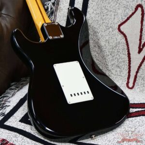 2025 Fender American Vintage II 1957 Stratocaster Maple Fingerboard Black 7.85 LBS - Image 9