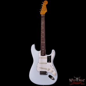 Fender American Vintage II 1965 Stratocaster Rosewood Fingerboard Gloss Nitro Sonic Blue 7.80 LBS - Image 3
