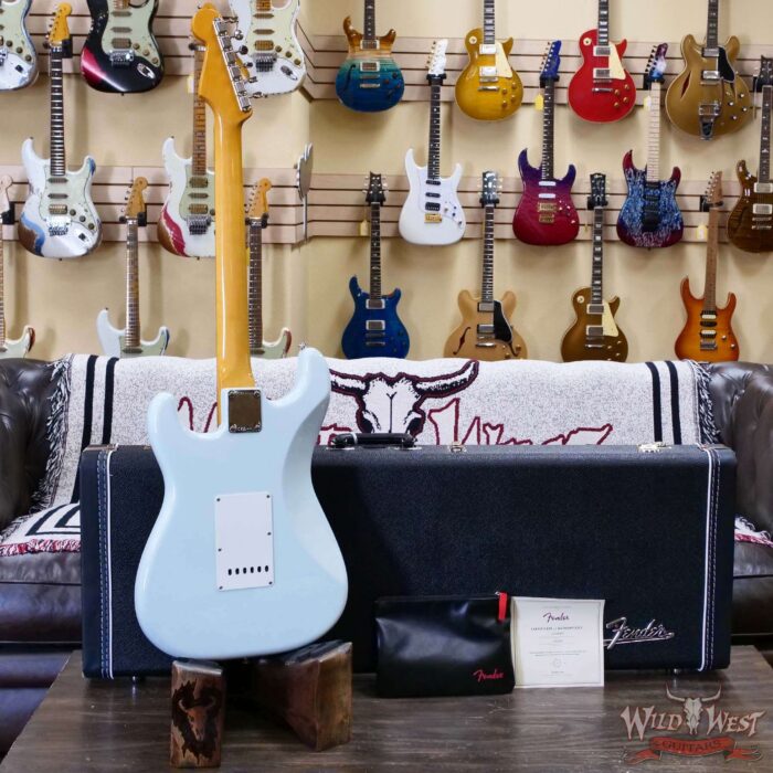 Fender American Vintage II 1965 Stratocaster Rosewood Fingerboard Gloss Nitro Sonic Blue 7.80 LBS - Image 7