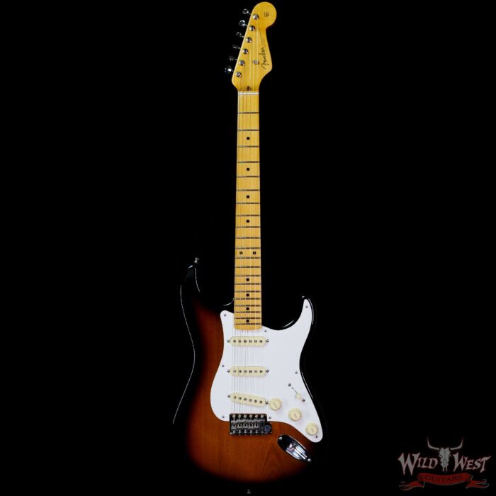 Fender USA Stories Collection Eric Johnson 1954 “Virginia” Stratocaster Maple Fingerboard 2-Color Sunburst VA00589 - Image 3