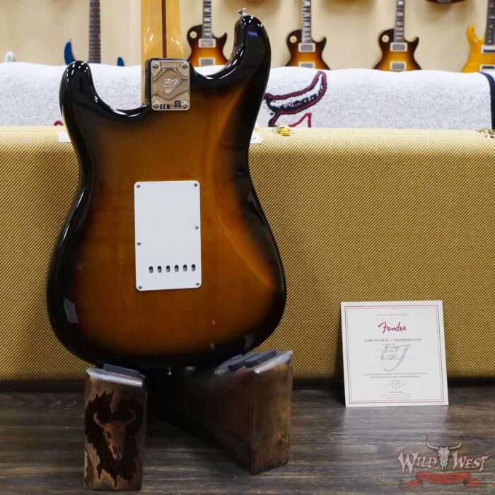 Fender USA Stories Collection Eric Johnson 1954 “Virginia” Stratocaster Maple Fingerboard 2-Color Sunburst VA00589 - Image 11