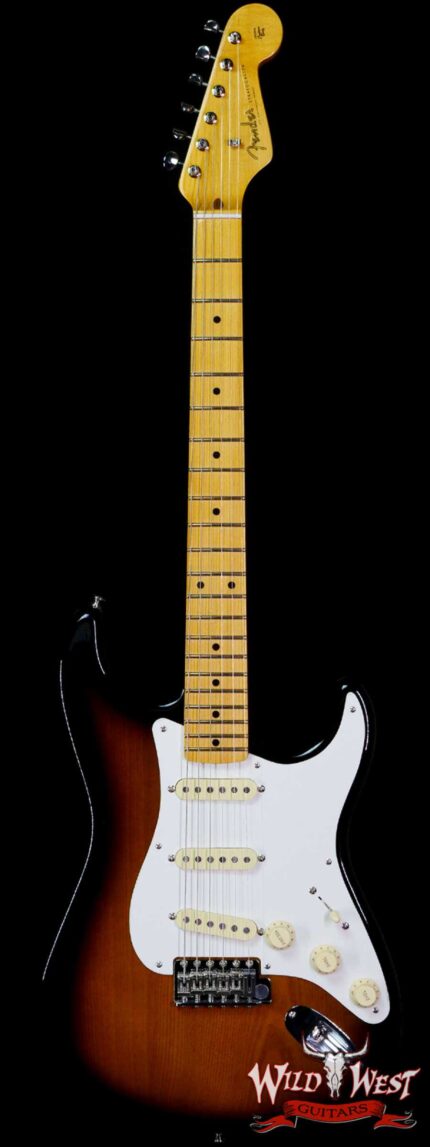 Fender USA Stories Collection Eric Johnson 1954 “Virginia” Stratocaster Maple Fingerboard 2-Color Sunburst VA00589