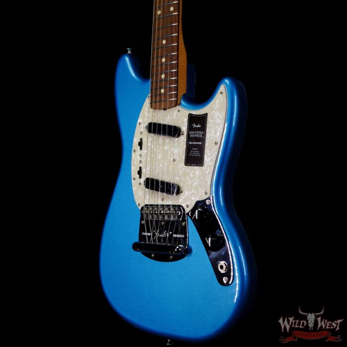Fender Vintera ‘60s Mustang Pau Ferro Fingerboard Lake Placid Blue - Image 2