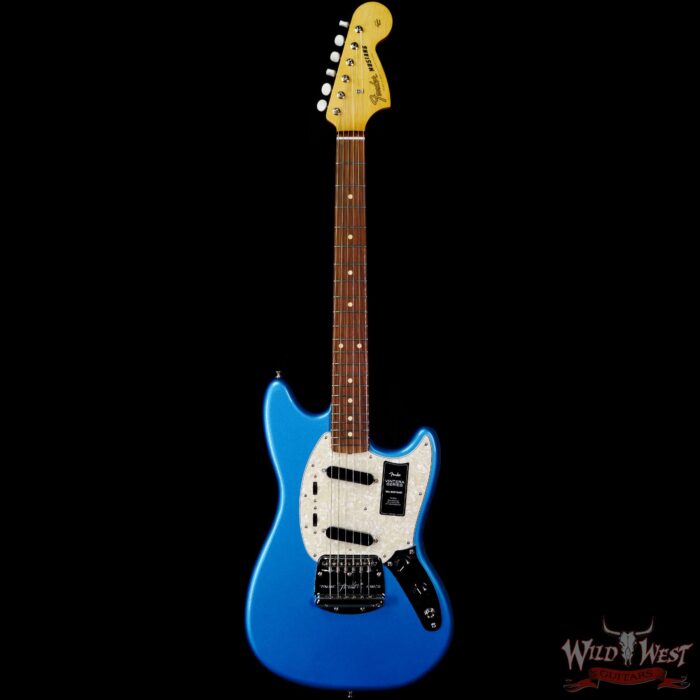 Fender Vintera ‘60s Mustang Pau Ferro Fingerboard Lake Placid Blue - Image 3