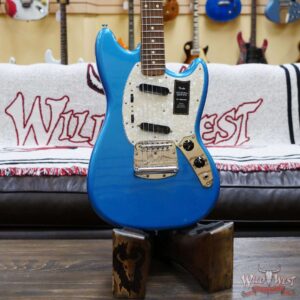 Fender Vintera ‘60s Mustang Pau Ferro Fingerboard Lake Placid Blue - Image 6