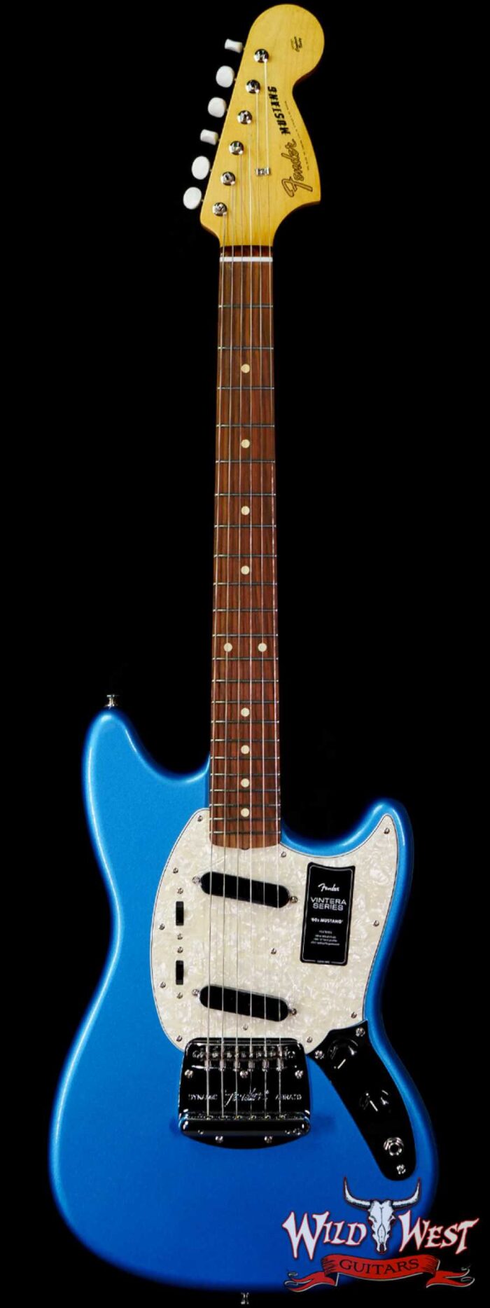 Fender Vintera ‘60s Mustang Pau Ferro Fingerboard Lake Placid Blue - Image 1