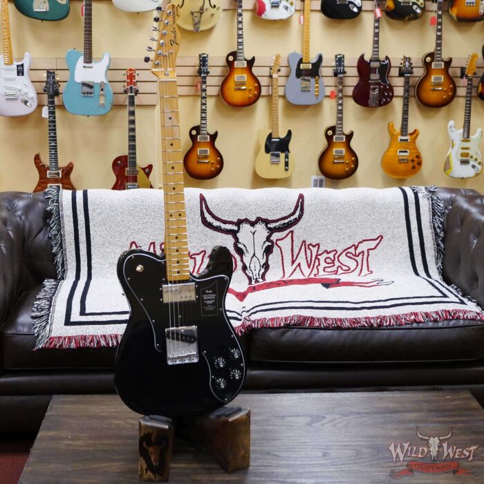Fender Vintera ‘70s Telecaster Custom Maple Fingerboard Black - Image 5