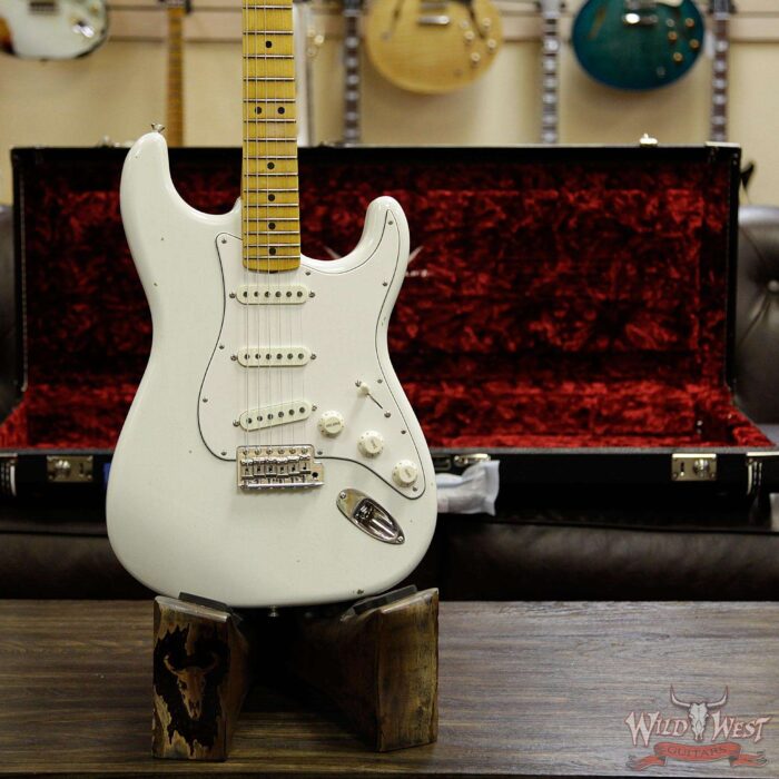 Fender Custom Shop Jimi Hendrix Voodoo Child Signature Stratocaster Journeyman Relic Olympic White VC0480 - Image 12
