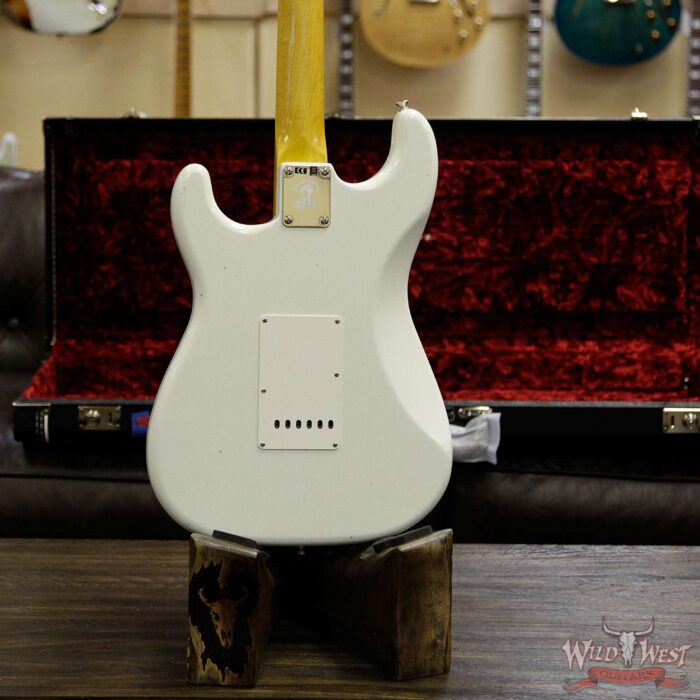 Fender Custom Shop Jimi Hendrix Voodoo Child Signature Stratocaster Journeyman Relic Olympic White VC0480 - Image 14