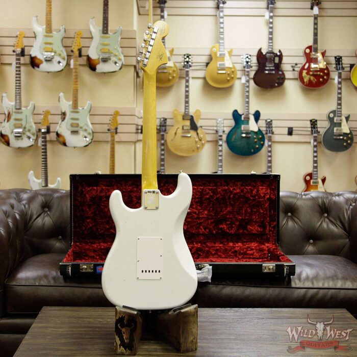 Fender Custom Shop Jimi Hendrix Voodoo Child Signature Stratocaster Journeyman Relic Olympic White VC0480 - Image 15