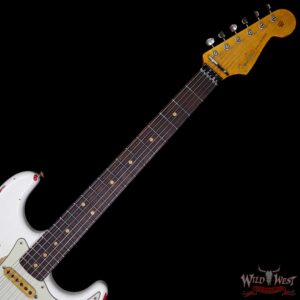 Fender Custom Shop White Lightning HSS Floyd Rose Stratocaster Rosewood Fretboard 21 Frets Torino Red - Image 9