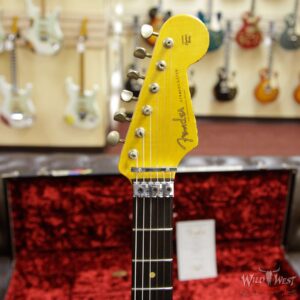 Fender Custom Shop White Lightning Stratocaster Floyd Rose HSS Heavy Relic Rosewood Board 22 Frets Pink Paisley - Image 8