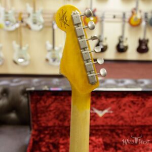 Fender Custom Shop White Lightning Stratocaster HSS Floyd Rose Heavy Relic Maple Neck 22 Frets Pink Paisley - Image 10