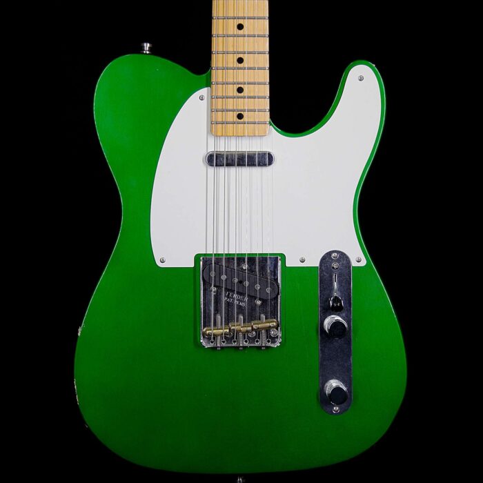 2017 Fender Custom Shop Wildwood 10 Postmodern Telecaster Lush Closet Classic Birdseye Maple Neck Lime Green - Image 3