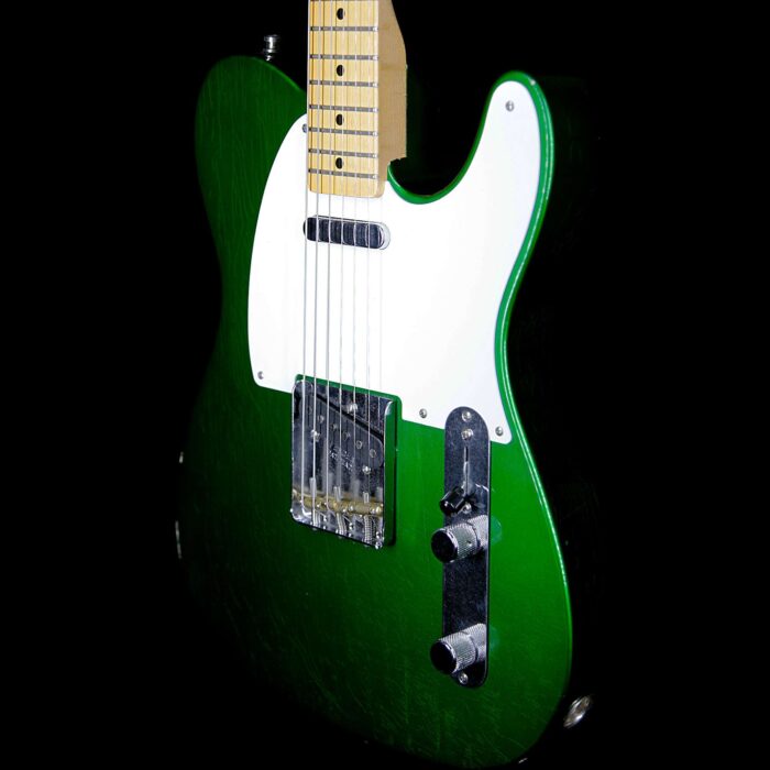 2017 Fender Custom Shop Wildwood 10 Postmodern Telecaster Lush Closet Classic Birdseye Maple Neck Lime Green - Image 2