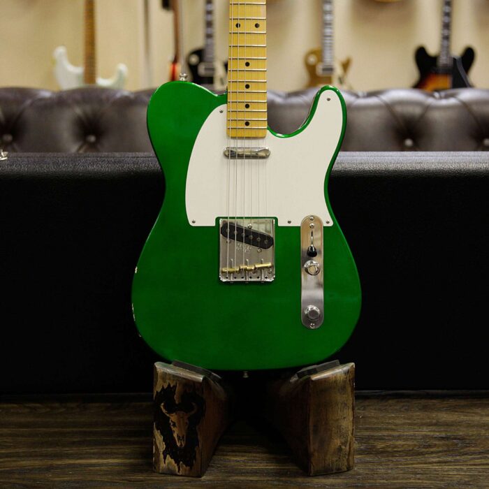2017 Fender Custom Shop Wildwood 10 Postmodern Telecaster Lush Closet Classic Birdseye Maple Neck Lime Green - Image 11