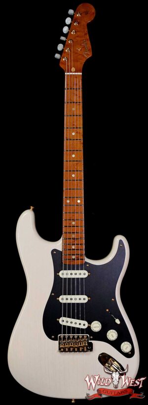 Fender Custom Shop American Custom Stratocaster 1-Piece Roasted 2A Birdseye Maple Neck & Fingerboard NOS Aged White Blonde 7.30 LBS