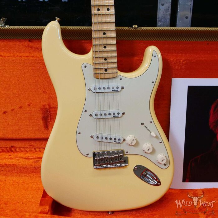 Jim Root Collection 2004 Fender Yngwie Malmsteen Stratocaster Vintage White - Image 8