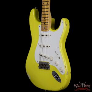 Fender Custom Shop Collection 1957 Stratocaster Relic Maple Fretboard Graffiti Yellow - Image 2