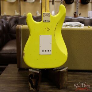 Fender Custom Shop Collection 1957 Stratocaster Relic Maple Fretboard Graffiti Yellow - Image 15