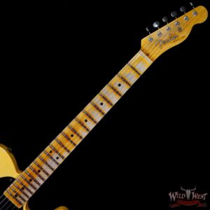 Fender Custom Shop 1950 Ash Esquire Hand-Wound Pickup Heavy Relic Aged Nocaster Blonde 6.90 LBS - Image 4