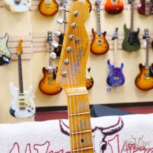 Fender Custom Shop 1950 Ash Esquire Hand-Wound Pickup Heavy Relic Aged Nocaster Blonde 6.90 LBS - Image 7