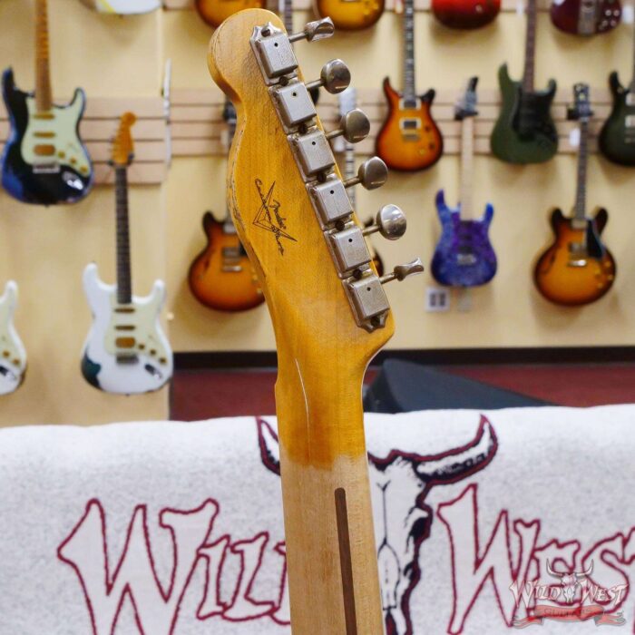 Fender Custom Shop 1950 Ash Esquire Hand-Wound Pickup Heavy Relic Aged Nocaster Blonde 6.90 LBS - Image 11
