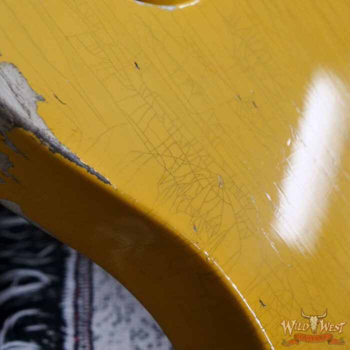 Fender Custom Shop 1950 Ash Esquire Hand-Wound Pickup Heavy Relic Aged Nocaster Blonde 6.90 LBS - Image 13