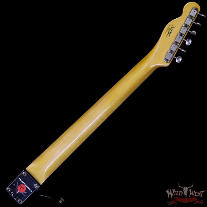 2020 NAMM Limited Edition Fender Custom Shop Vintage Custom 1950 Esquire Journeyman Relic Aged Black - Image 9