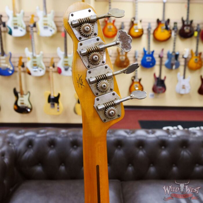 Fender Custom Shop Limited Edition 1951 Precision Bass P-Bass Journeyman Relic Nocaster Blonde - Image 10