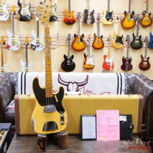 Fender Custom Shop Limited Edition 1951 Precision Bass P-Bass Heavy Relic Nocaster Blonde - Image 6