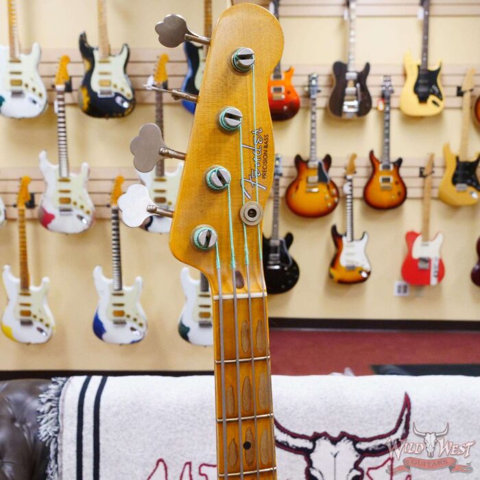 Fender Custom Shop Limited Edition 1951 Precision Bass P-Bass Heavy Relic Nocaster Blonde - Image 7